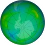 Antarctic Ozone 1986-07-18